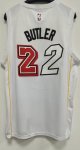 Maillot de Basket #22 Butler Miami Heat 22-23 city Blanc Brodé